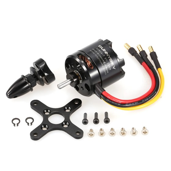 Sunnysky 2814 X2814 900kv Kv1100 Kv1250 3-5s Brushless Motor for Believer Uav 1960mm Rc Airplane Helicopter Fixed-wing